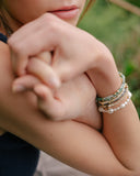 Gleaming Emerald bracelet