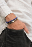 Amuleto Dalmatian Jasper Bracelet for Men - Small bead