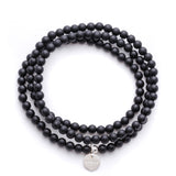 Onyx Amuleto Wrap Bracelet - Small bead